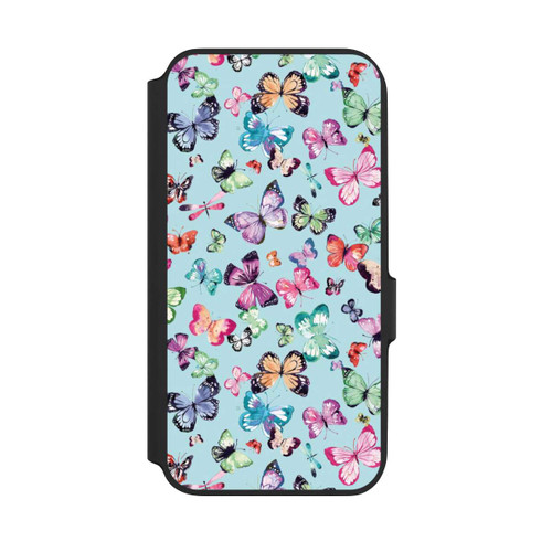 Samsung Galaxy A54 5G NIVOflip Butterflies Pink Orange Blue