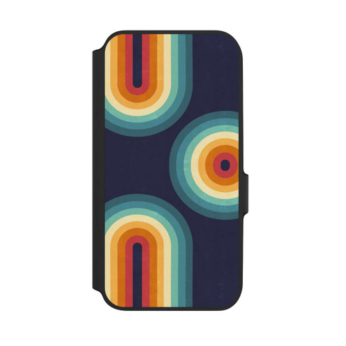 Samsung Galaxy A54 5G NIVOflip Double Rainbow on Blue