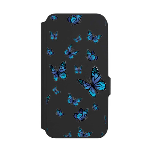 Samsung Galaxy A54 5G NIVOflip Schmetterlingmuster Transparent