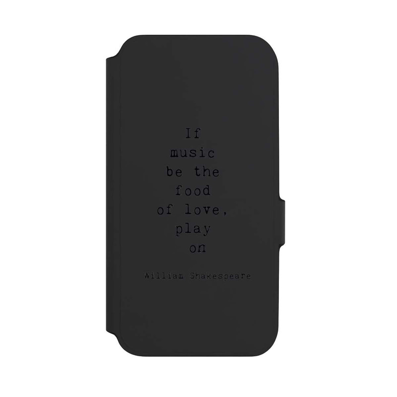 Galaxy A54 5G NIVOflip Shakespeare Music Food Transparent