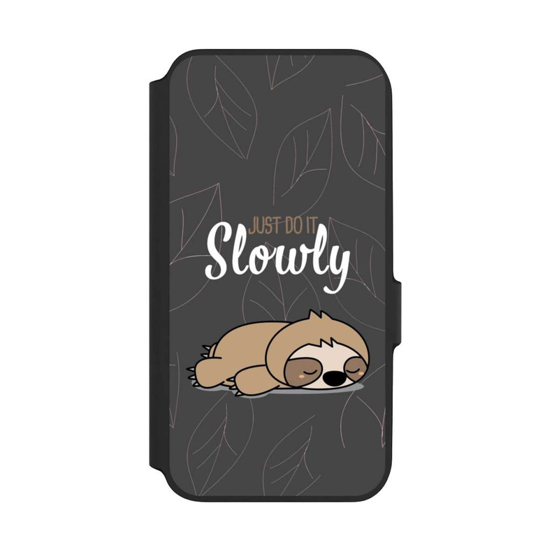 Galaxy A54 5G NIVOflip Just Do It Slowly Sloth Grey
