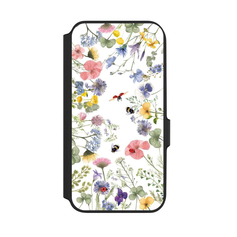 Galaxy A54 5G NIVOflip Fleurs Printanières et Abeilles