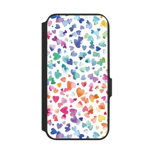 Samsung Galaxy A54 5G NIVOflip Liebesherzen aquarell