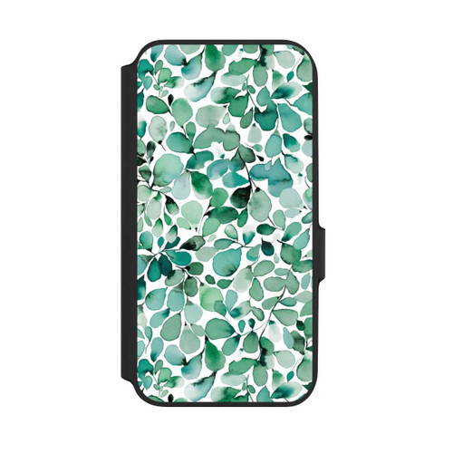 Samsung Galaxy A54 5G NIVOflip Watercolor Pattern Leaffy Leaves