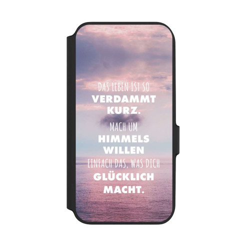 Samsung Galaxy A54 5G NIVOflip Das Leben Ist So Verdammt Kurz