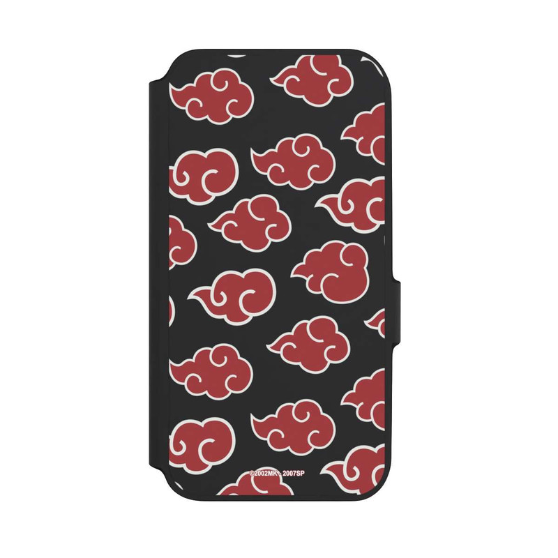 Galaxy A54 5G NIVOflip Akatsuki Pattern Transparent