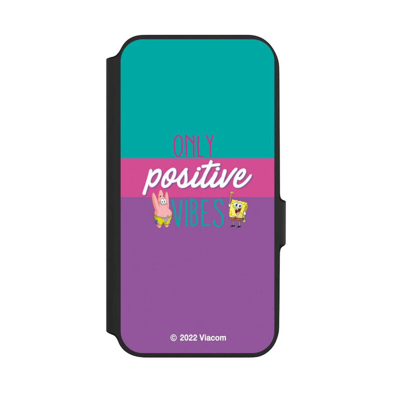 Galaxy A54 5G NIVOflip  Spongebob - Only Positive Vibes