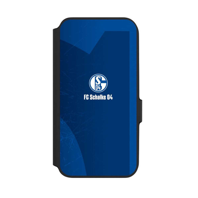 Galaxy A54 5G NIVOflip Schalke 04 Blauer Hintergrund Mit Logo