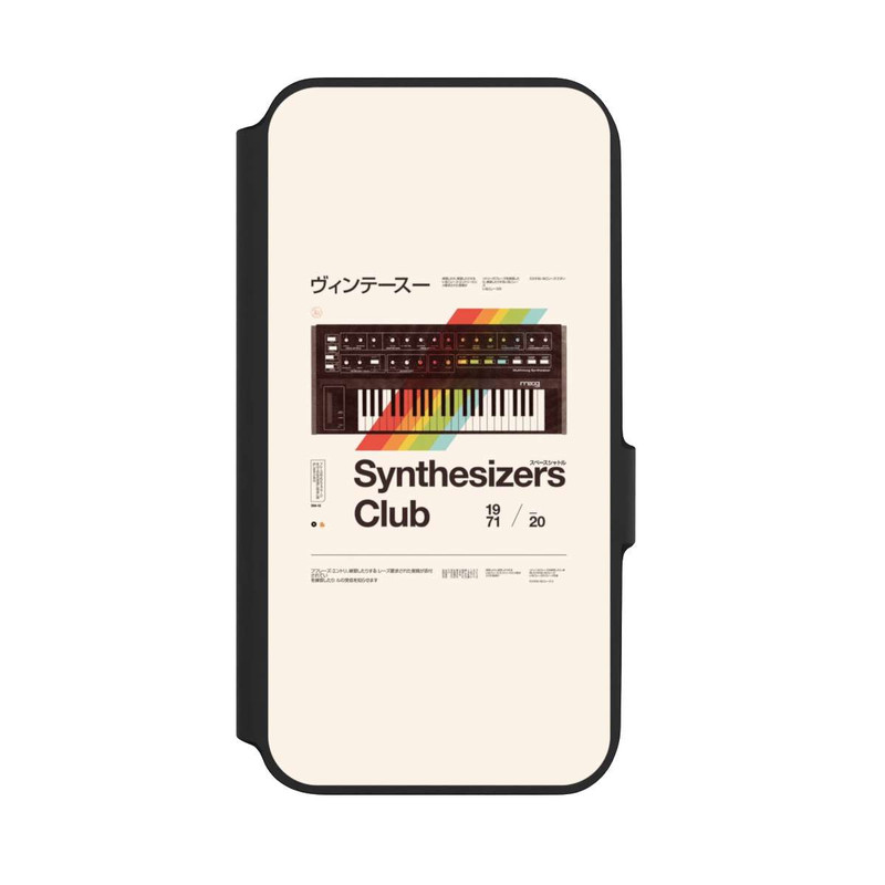 Galaxy A54 5G NIVOflip Synthe Club Print