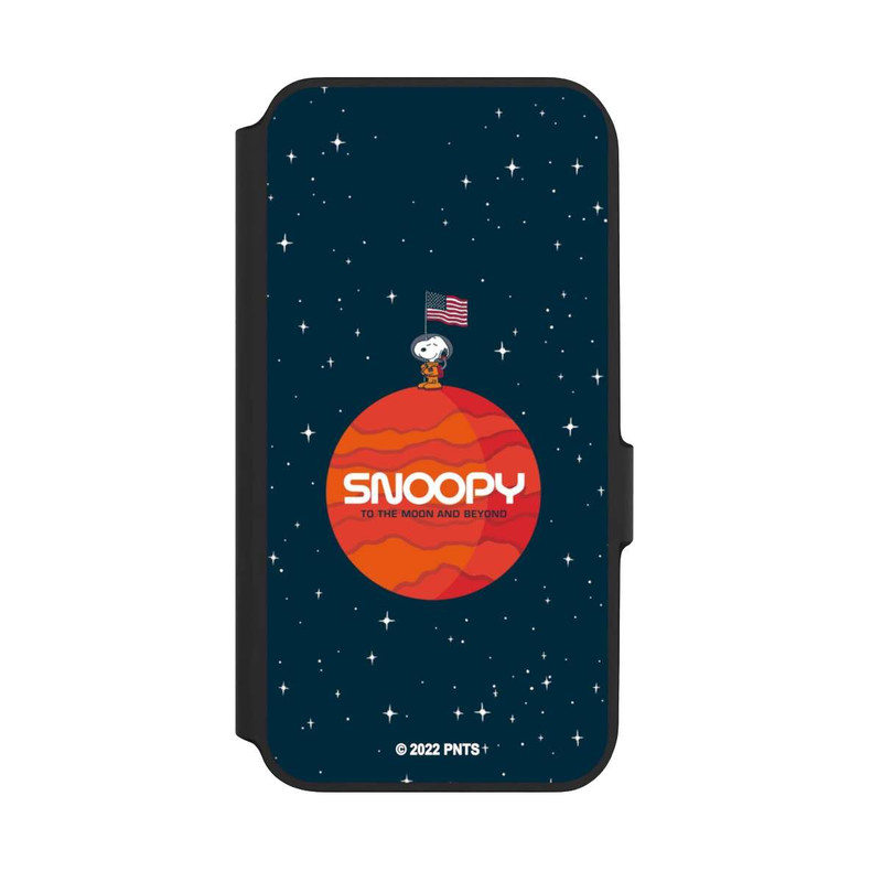 Galaxy A54 5G NIVOflip Snoopy Voyageur de l'espace Orange