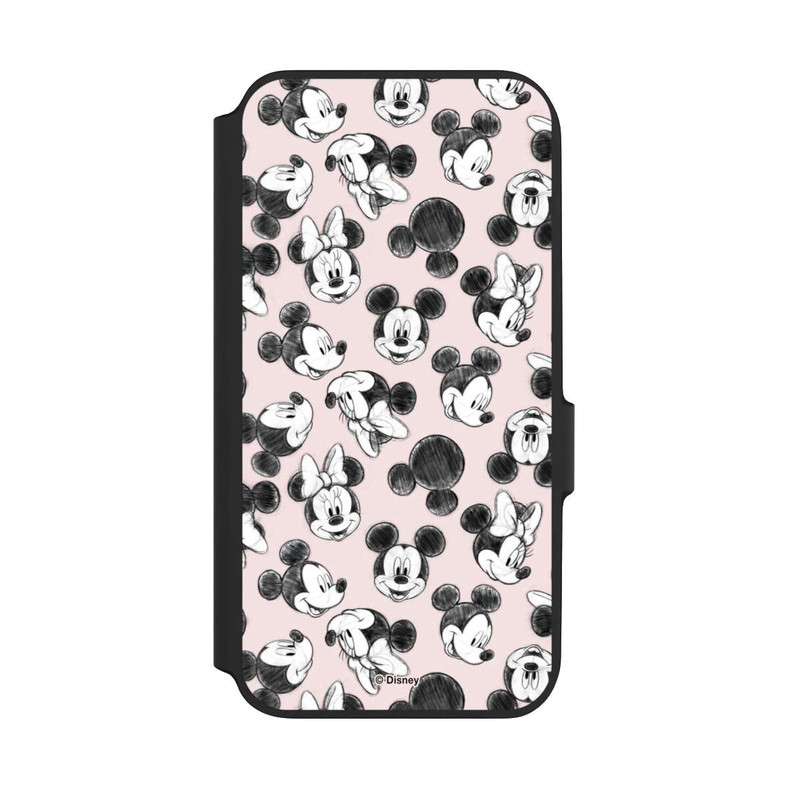 Galaxy A54 5G NIVOflip Minnie & Mickey Viele Gesichter Pink