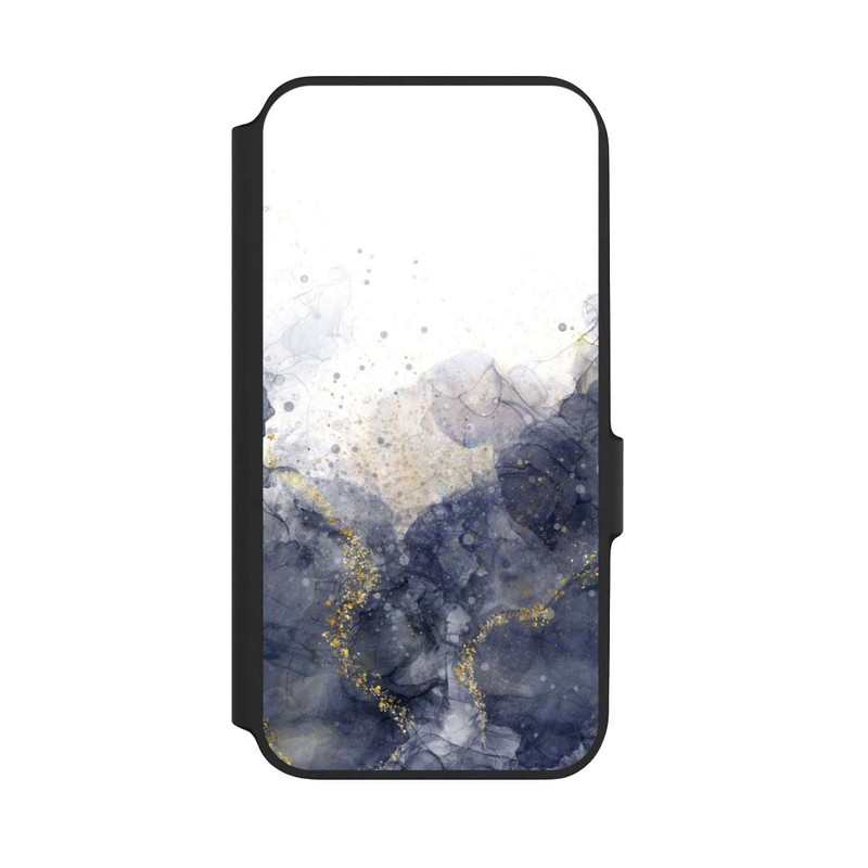 Galaxy A54 5G NIVOflip Encre Alcool Bleue Glamour