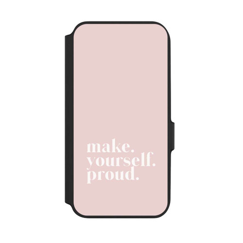 Samsung Galaxy A54 5G NIVOflip Make Yourself Proud Zitat - Altrosa