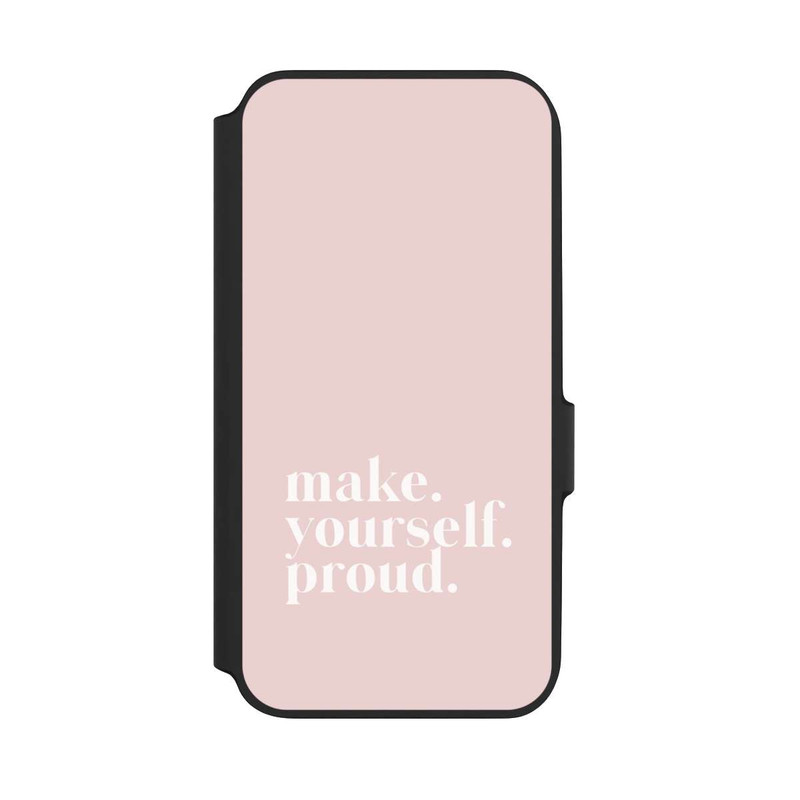 Galaxy A54 5G NIVOflip Make Yourself Proud Zitat - Altrosa