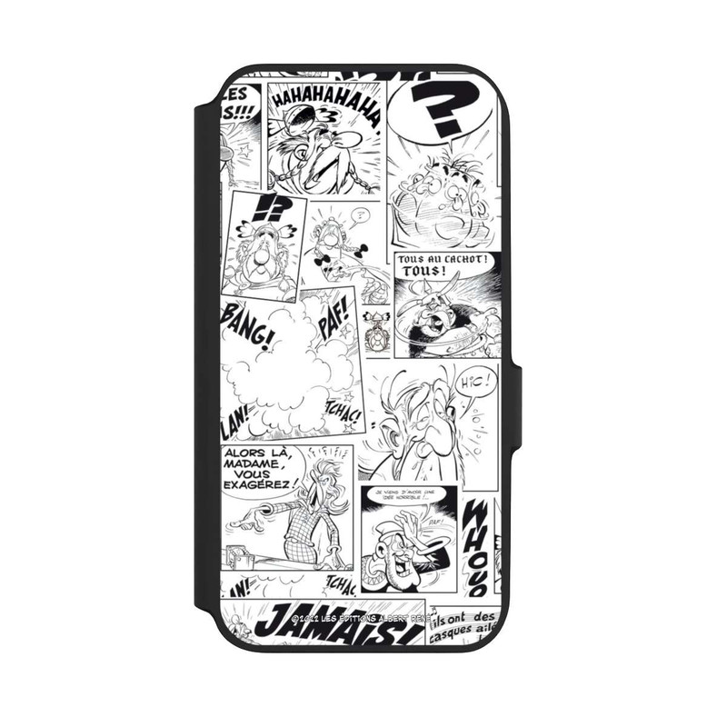 Galaxy A54 5G NIVOflip BD Astérix Blanc & Noir