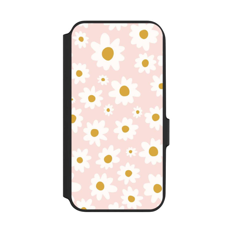 Galaxy A54 5G NIVOflip Marguerites Rétro Pattern Rose