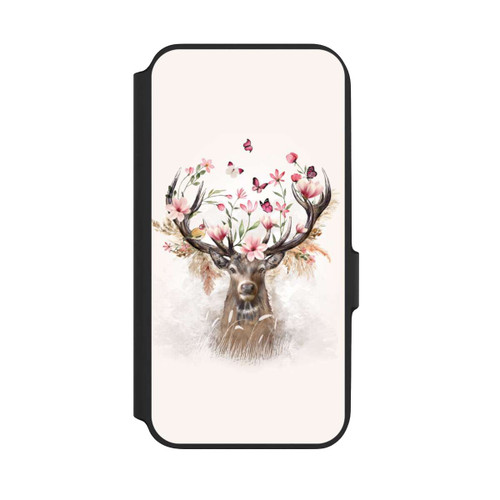 Samsung Galaxy A54 5G NIVOflip Deer Flowers Antlers