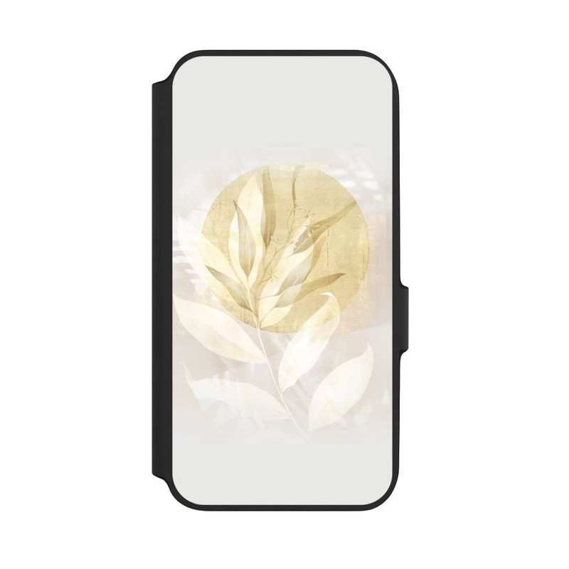 Galaxy A54 5G NIVOflip Boho Gold Blumen Kunst