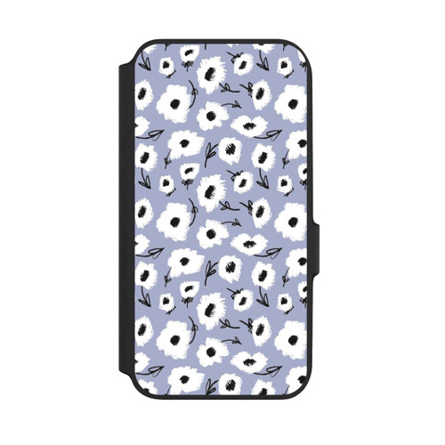 Samsung Galaxy A54 5G NIVOflip Pattern Fleurs Lilas