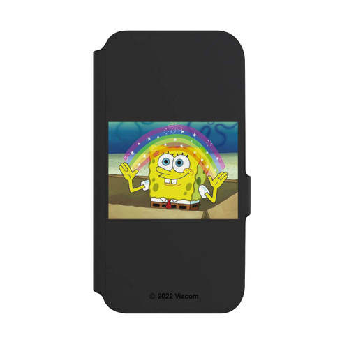 Samsung Galaxy A54 5G NIVOflip Spongebob - Rainbow Meme transparent