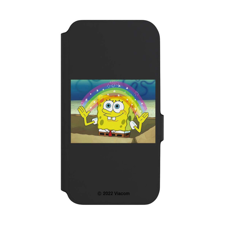 Galaxy A54 5G NIVOflip Spongebob - Regenbogen Meme transparent