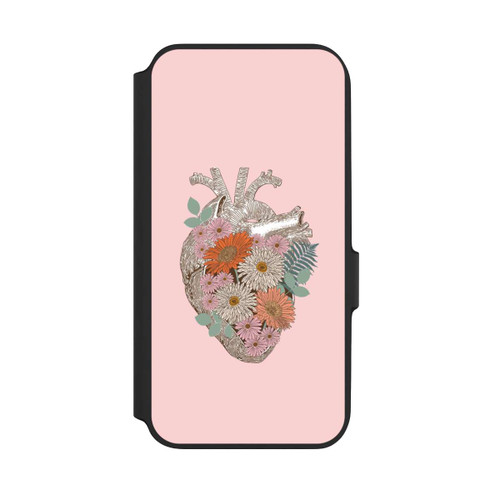 Samsung Galaxy A54 5G NIVOflip Florales Vintage-Herz