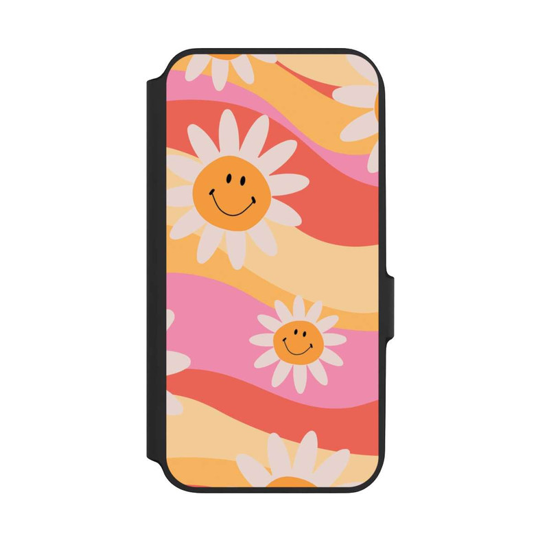 Galaxy A54 5G NIVOflip Retro Smiles Orange Colorful