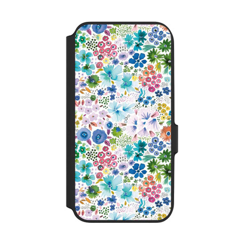 Samsung Galaxy A54 5G NIVOflip Petites Fleurs de Printemps Bleues