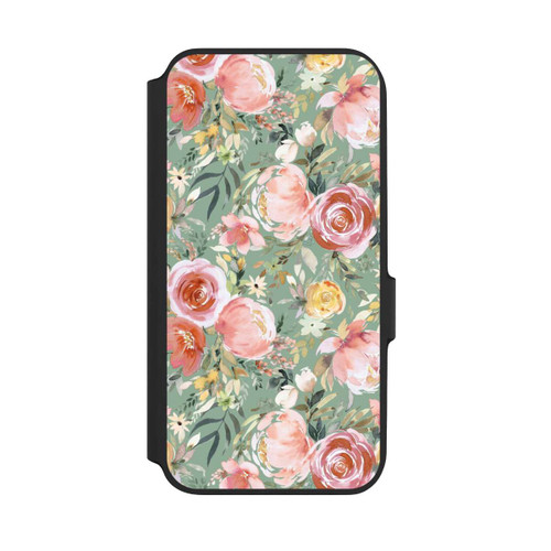Samsung Galaxy A54 5G NIVOflip Bouquet de Pivoines Pastelles