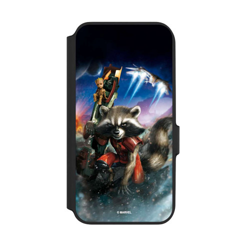 Samsung Galaxy A54 5G NIVOflip Rocket &amp; Baby Groot Guardians Of The Galaxy