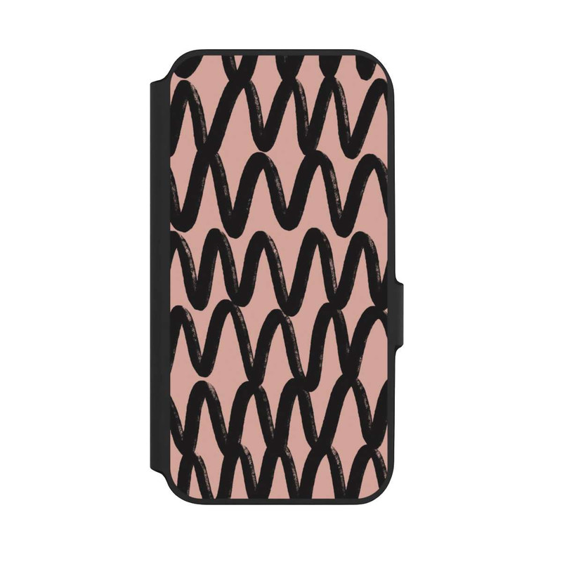 Galaxy A54 5G NIVOflip Zig Zag Noir