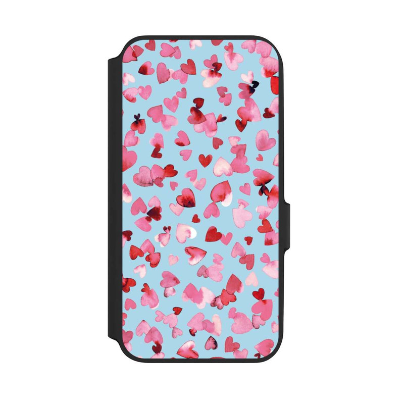 Galaxy A54 5G NIVOflip Saint Valentin Amour Coeurs Rose Bleu