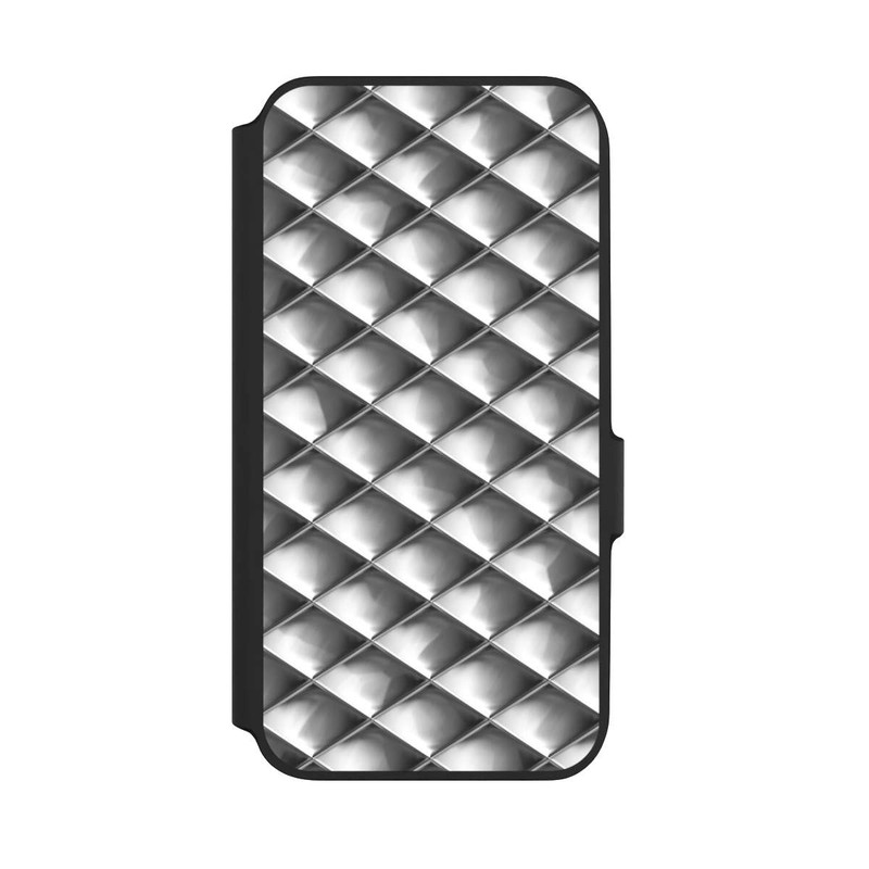Galaxy A54 5G NIVOflip Glamour Silver Squares