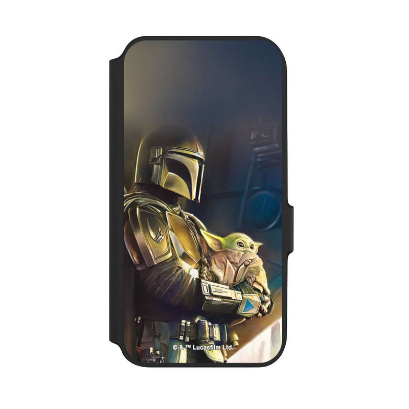 Galaxy A54 5G NIVOflip Mandalorian and Grogu inside Ship