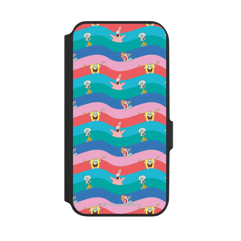 Galaxy A54 5G NIVOflip Spongebob Friends Colorful Waves