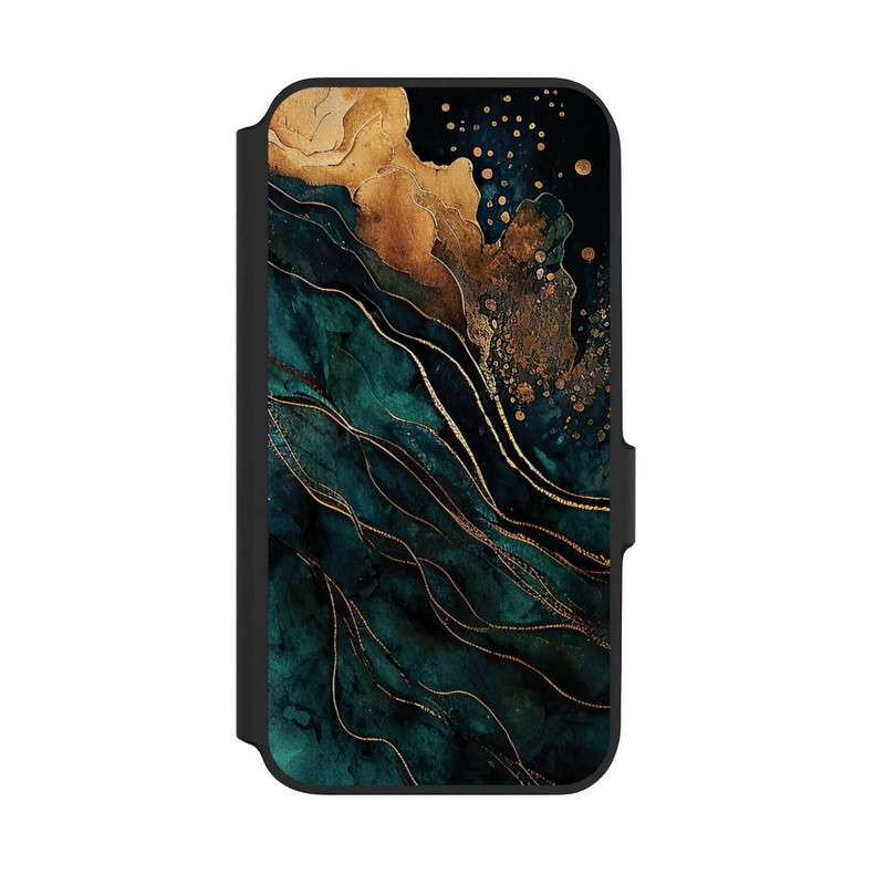 Galaxy A54 5G NIVOflip Gold und Grün