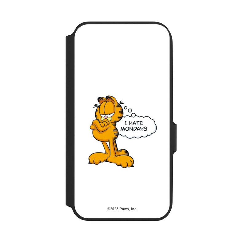 Galaxy A54 5G NIVOflip Garfield Je déteste les lundis Blanc