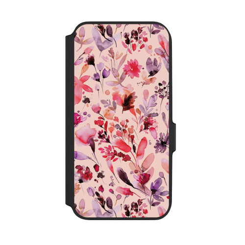 Samsung Galaxy A54 5G NIVOflip Künstlerische Blumen Viva Magenta