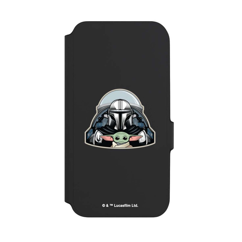 Galaxy A54 5G NIVOflip Mando und Grogu Transparent