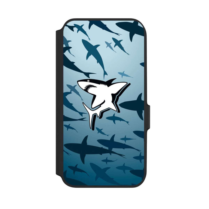 Galaxy A54 5G NIVOflip Haie Muster Blau