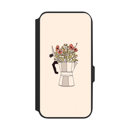 Samsung Galaxy A54 5G NIVOflip Fleurs Moka