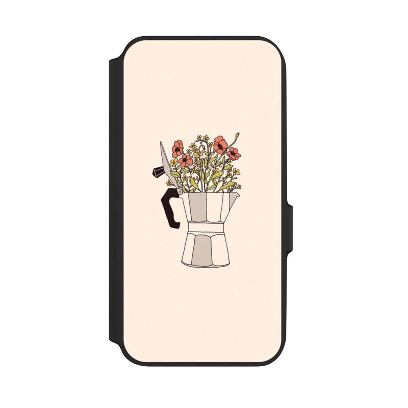 Galaxy A54 5G NIVOflip Moka Blumen