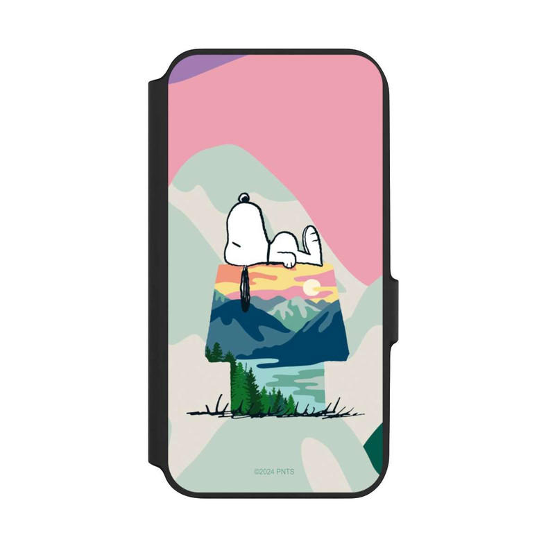 Galaxy A54 5G NIVOflip Snoopy à l'extérieur