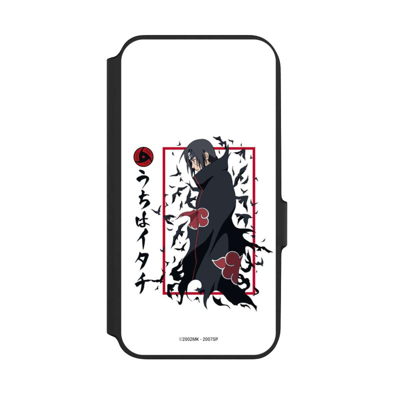Galaxy A54 5G NIVOflip Les corbeaux Itachi blanche