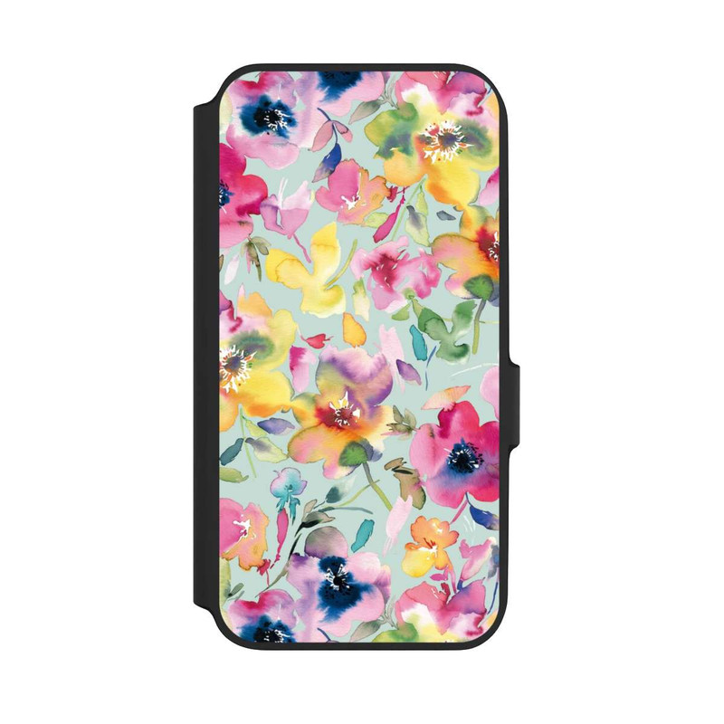 Galaxy A54 5G NIVOflip Künstlerischer Sommer Psychedelic Floral