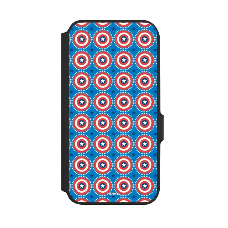 Galaxy A54 5G NIVOflip Captain American Shield Pattern