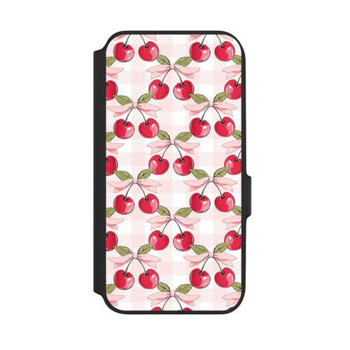 Samsung Galaxy A54 5G NIVOflip Pink Cherry Pattern with AI
