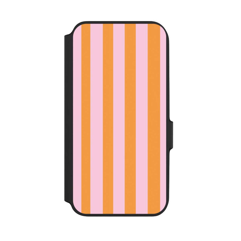 Galaxy A54 5G NIVOflip Orange And Pink Stripes