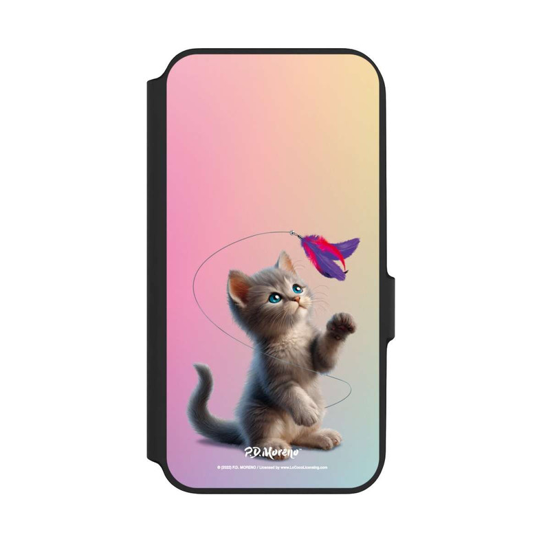 Galaxy A54 5G NIVOflip Playing Cat with Feather