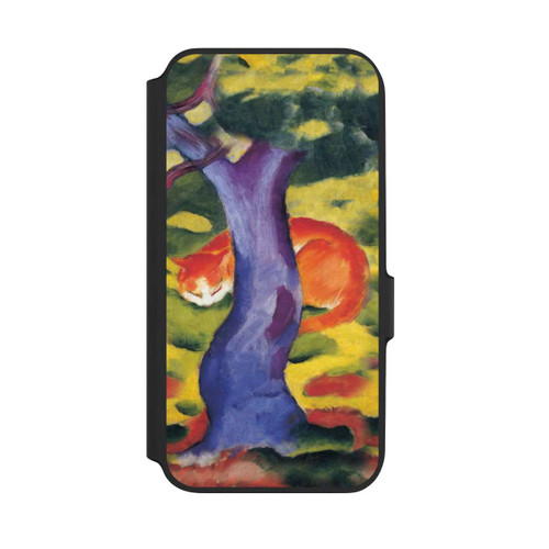 Samsung Galaxy A54 5G NIVOflip Cat Behind Tree by Franz Marc